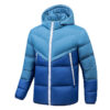Winter thick cotton coat for men, hooded detachable jacket for men