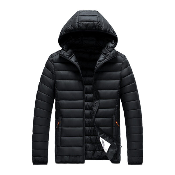 Men’s Lightweight Hooded Puffer Jacket | M-8XL Plus Sizes, Warm  Winter Coat for Outdoor & Daily Wear