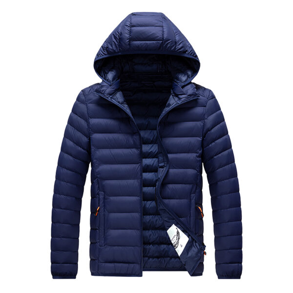 Men’s Lightweight Hooded Puffer Jacket | M-8XL Plus Sizes, Warm  Winter Coat for Outdoor & Daily Wear