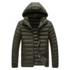 Men’s Lightweight Hooded Puffer Jacket | M-8XL Plus Sizes, Warm  Winter Coat for Outdoor & Daily Wear