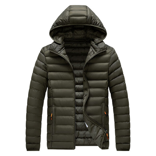 Men’s Lightweight Hooded Puffer Jacket | M-8XL Plus Sizes, Warm  Winter Coat for Outdoor & Daily Wear