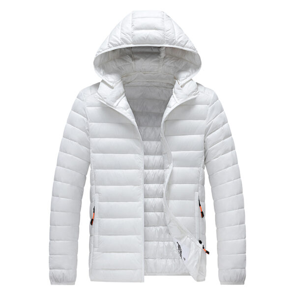 Men’s Lightweight Hooded Puffer Jacket | M-8XL Plus Sizes, Warm  Winter Coat for Outdoor & Daily Wear